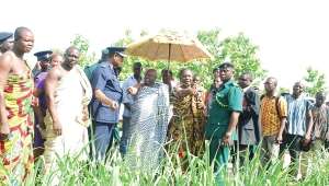 Acherensua Traditional Council donates land for GIS Training School